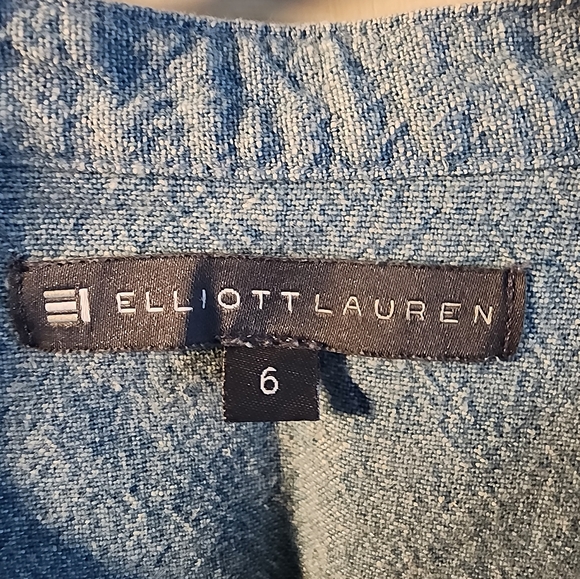 Elliott Lauren Denim Patchwork Shirt - Picture 4 of 16